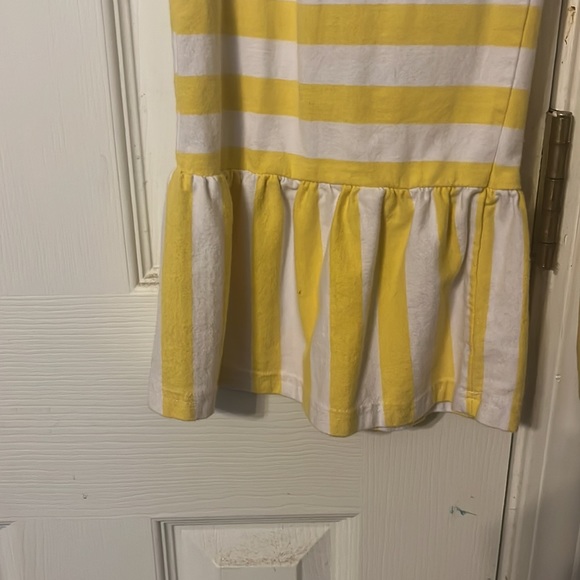 Striped Ruffle Capris - Picture 2 of 3